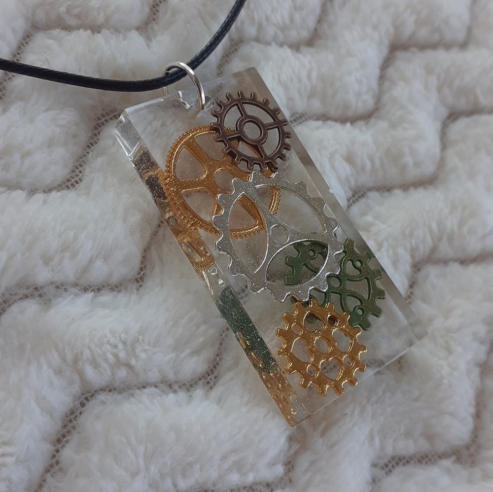 Handcrafted Steampunk Inspired Necklace NWOT